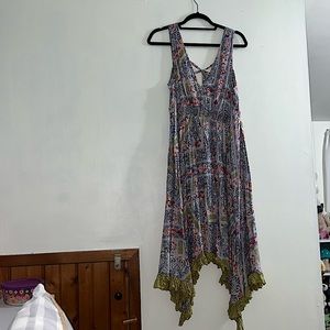 Long anthropology, dress, size medium